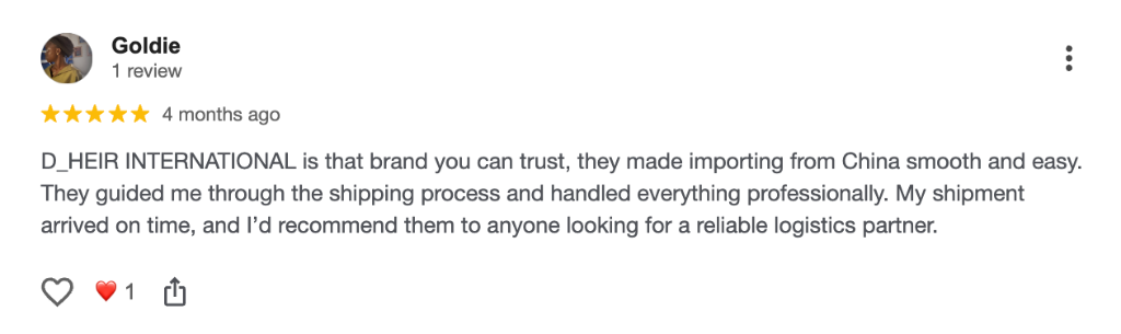 Customer Review